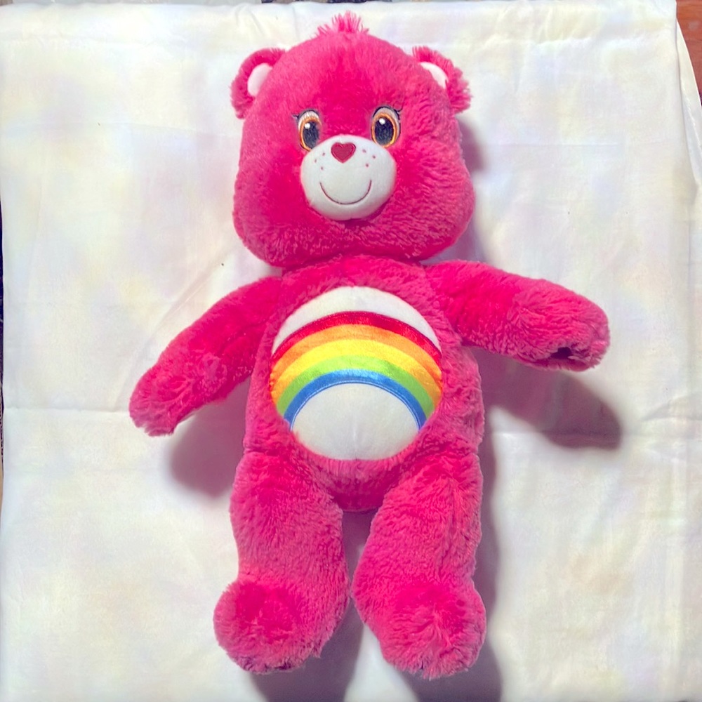 Officially Licensed Cheer bear Build a Bear plushie pre owned